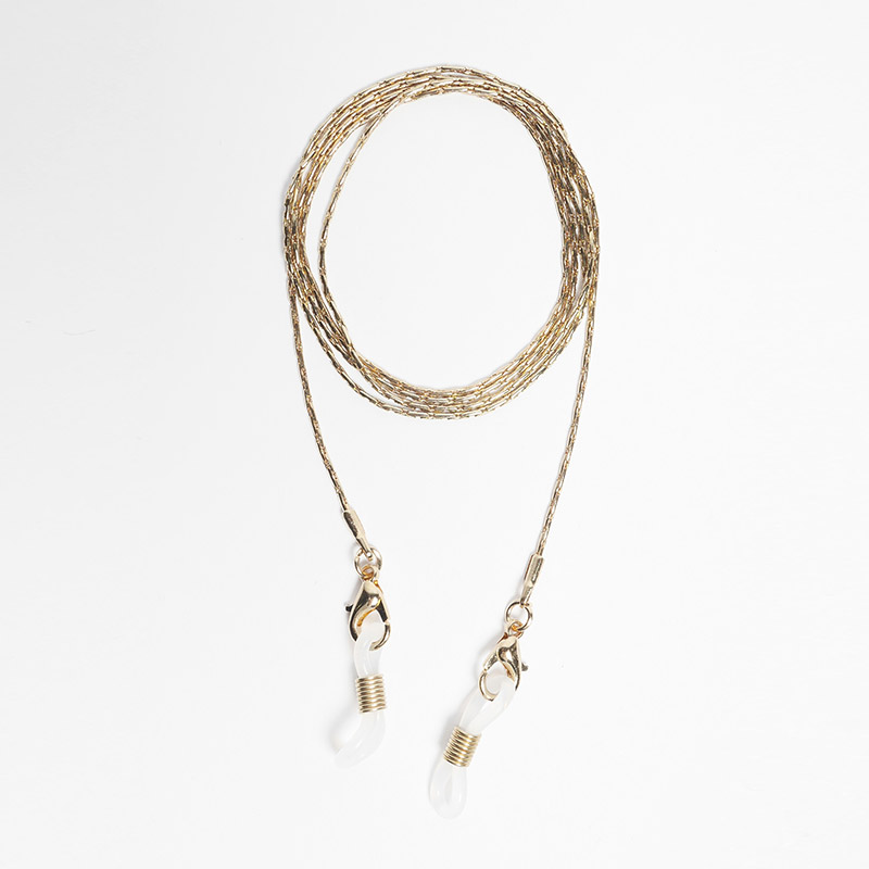 LUCHINI(ルチニ)/ METAL GLASS CORD -3.COLOR-(GOLD)