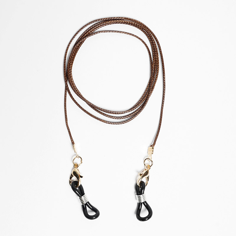 LUCHINI(ルチニ)/ THIN GLASS CORD -3.COLOR-(BROWN)