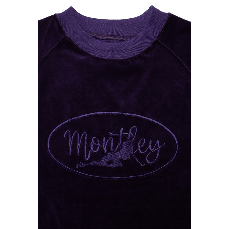 MONTLEY(モーレー)/ VELOR CREW -3.COLOR-