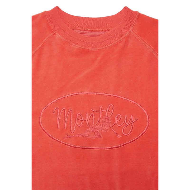MONTLEY(モーレー)/ VELOR CREW -3.COLOR-