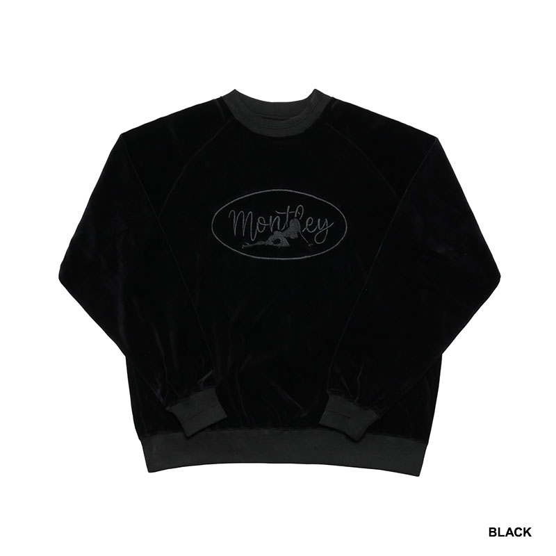 MONTLEY(モーレー)/ VELOR CREW -3.COLOR-