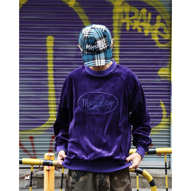 MONTLEY(モーレー)/ VELOR CREW -3.COLOR-