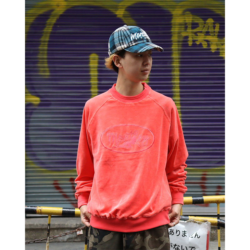 MONTLEY(モーレー)/ VELOR CREW -3.COLOR-