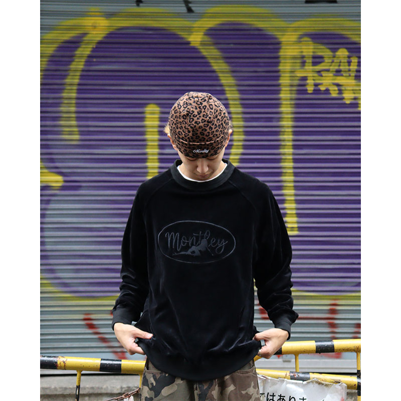 MONTLEY(モーレー)/ VELOR CREW -3.COLOR-