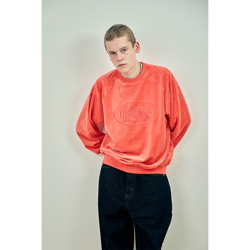 MONTLEY(モーレー)/ VELOR CREW -3.COLOR-
