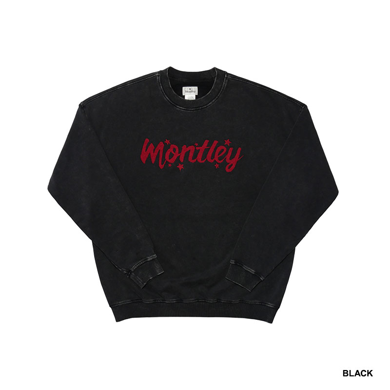 MONTLEY(モーレー)/ LOGO VINTAGE CREW SWEAT -3.COLOR-