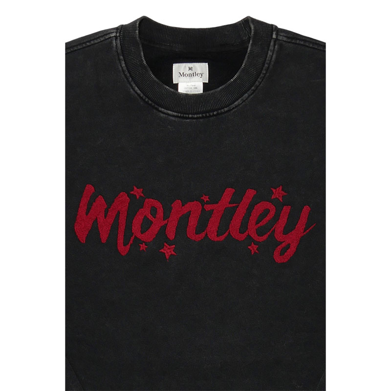 MONTLEY(モーレー)/ LOGO VINTAGE CREW SWEAT -3.COLOR-