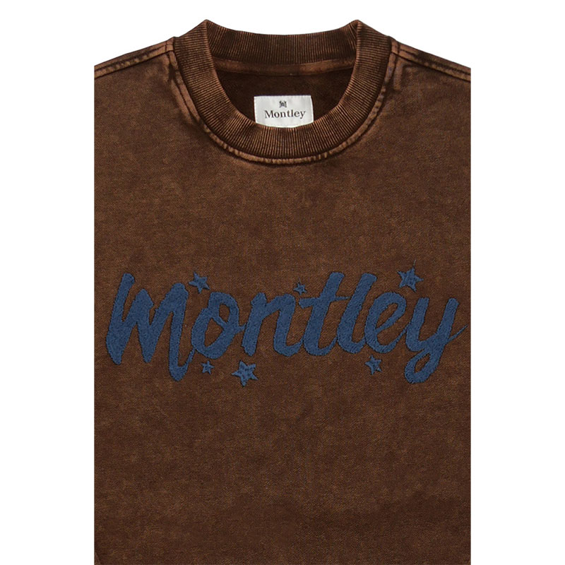 MONTLEY(モーレー)/ LOGO VINTAGE CREW SWEAT -3.COLOR-