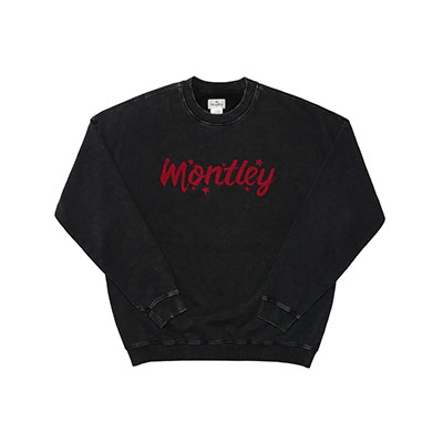 MONTLEY(モーレー)/ LOGO VINTAGE CREW SWEAT -3.COLOR-