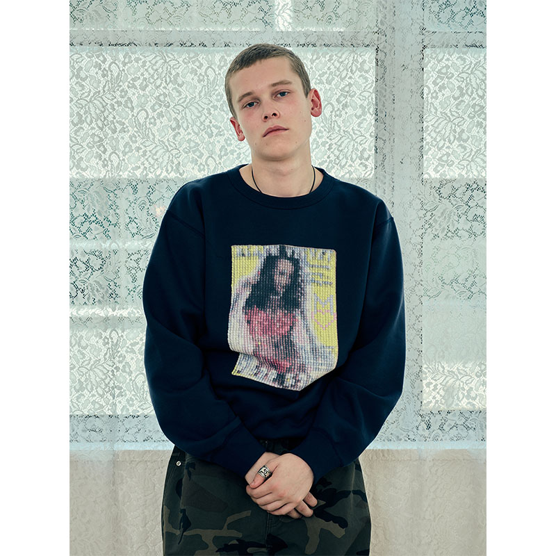 MONTLEY(モーレー)/ GIRL CREW SWEAT -3.COLOR-