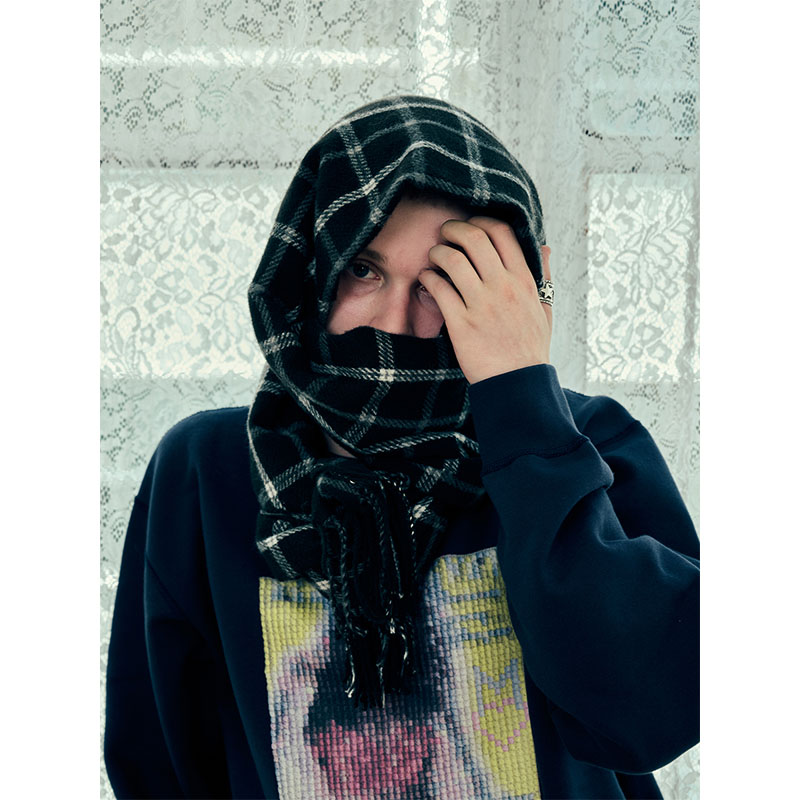 MONTLEY(モーレー)/ CHECK MUFFLER -2.COLOR-