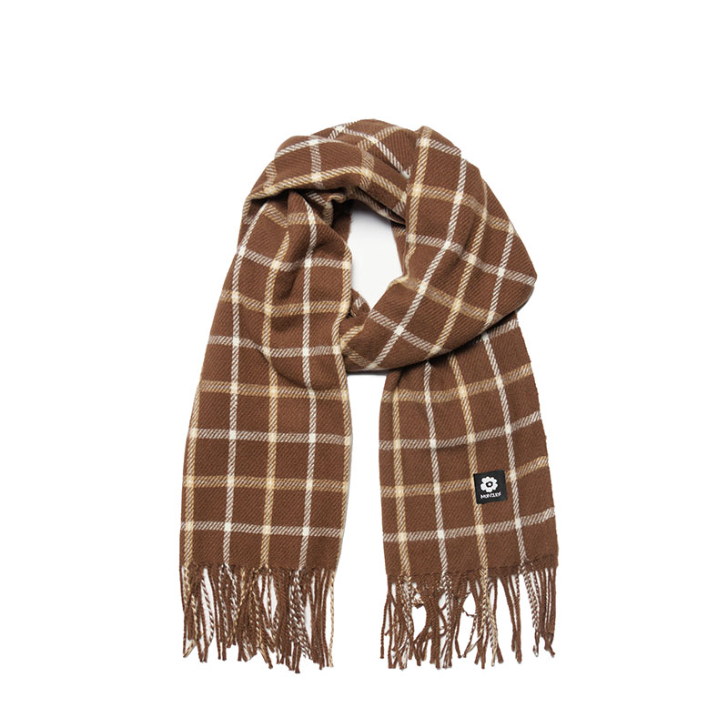 MONTLEY(モーレー)/ CHECK MUFFLER -2.COLOR-(BROWN)