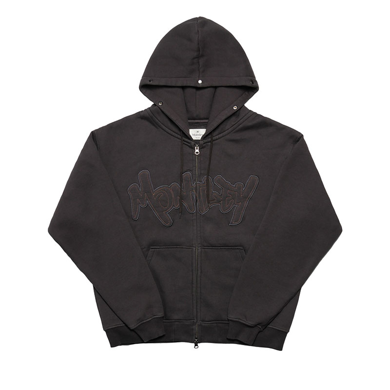 MONTLEY(モーレー)/ FUR ZIP HOOD SW -3.COLOR-