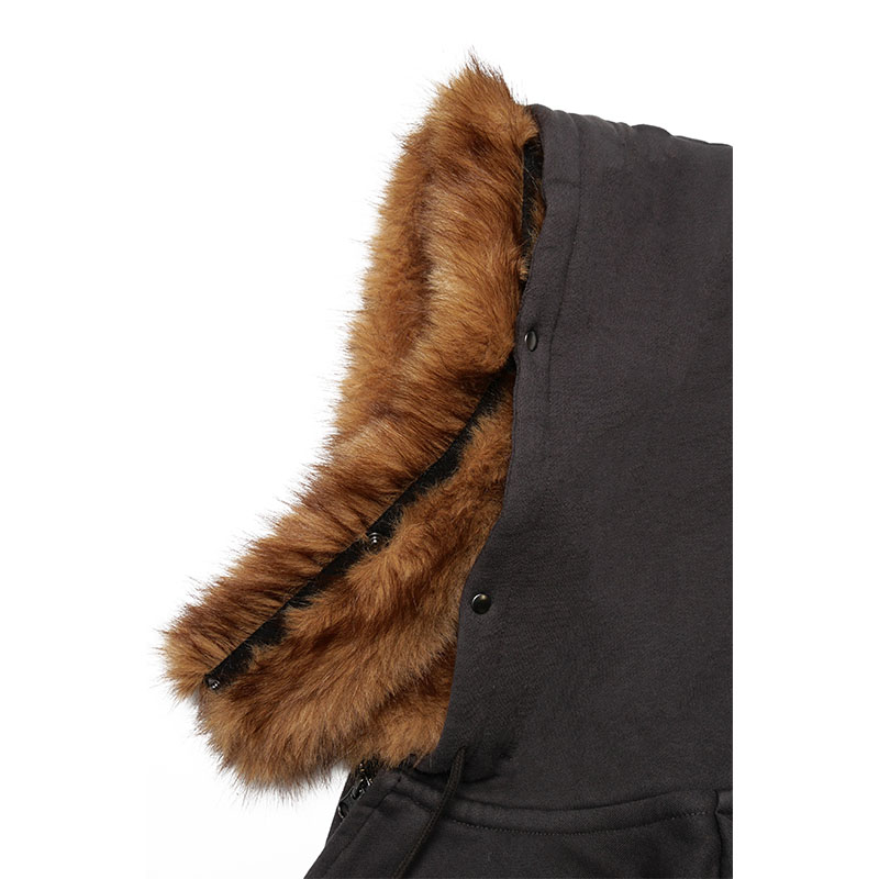 MONTLEY(モーレー)/ FUR ZIP HOOD SW -3.COLOR-