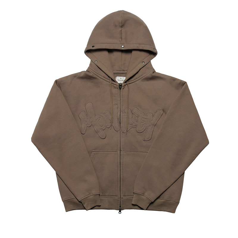 MONTLEY(モーレー)/ FUR ZIP HOOD SW -3.COLOR-