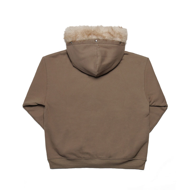 MONTLEY(モーレー)/ FUR ZIP HOOD SW -3.COLOR-