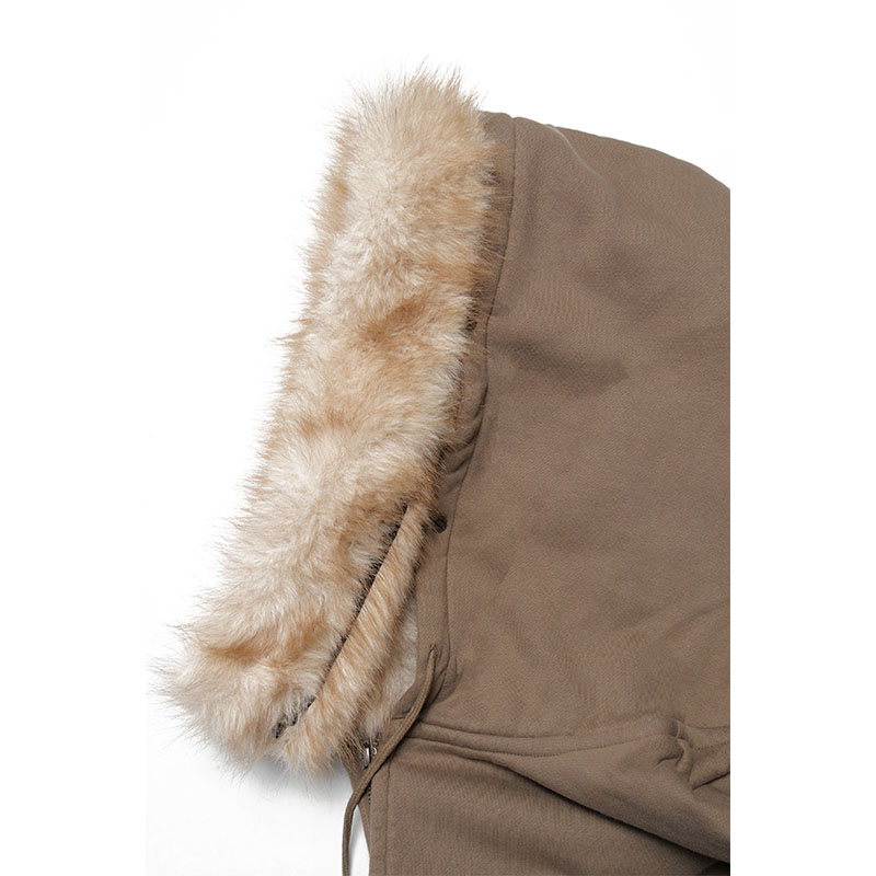MONTLEY(モーレー)/ FUR ZIP HOOD SW -3.COLOR-