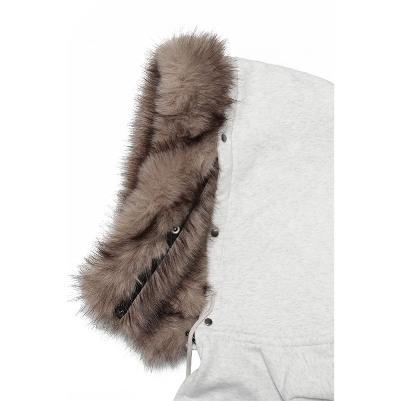 MONTLEY(モーレー)/ FUR ZIP HOOD SW -3.COLOR-