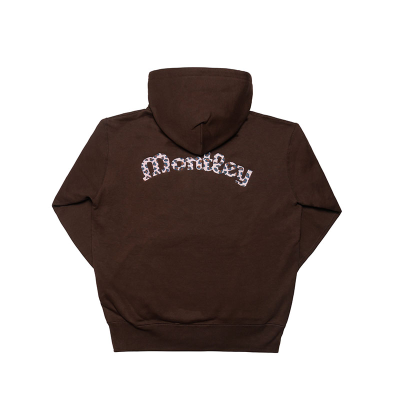 MONTLEY(モーレー)/ LOGO HOOD SWEAT -3.COLOR-(BROWN)