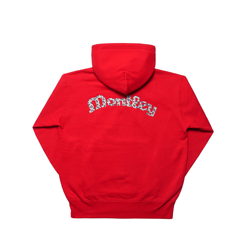 MONTLEY(モーレー)/ LOGO HOOD SWEAT -3.COLOR-(RED)