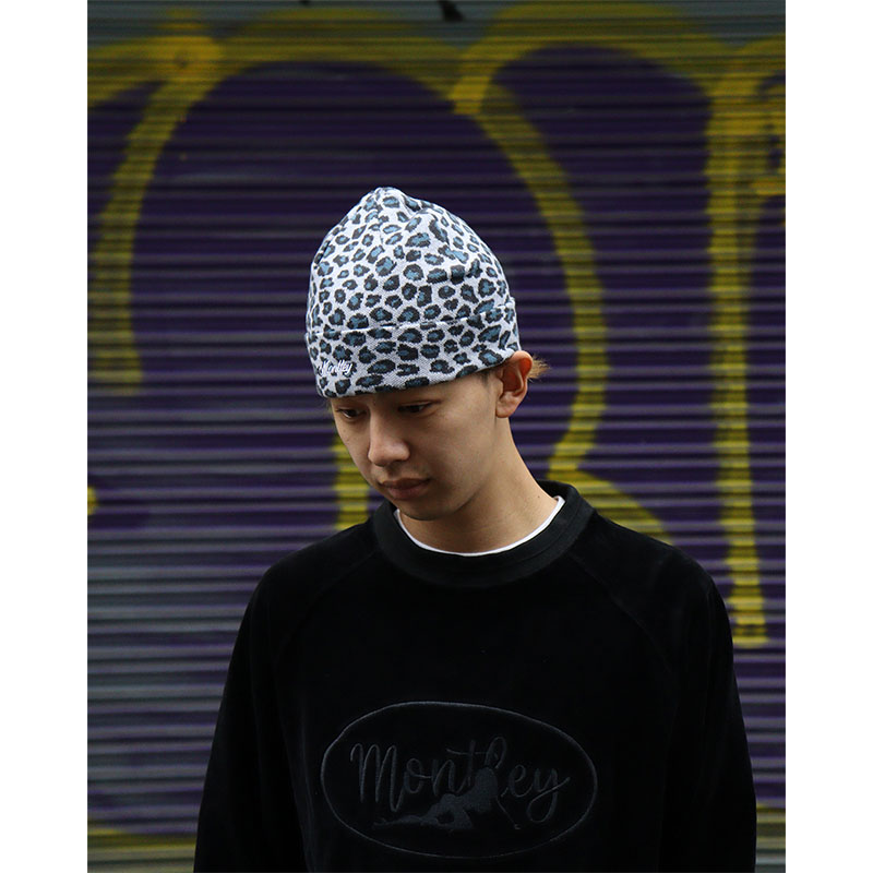 MONTLEY(モーレー)/ LEOPARD KNIT CAP -3.COLOR-