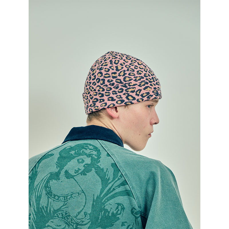 MONTLEY(モーレー)/ LEOPARD KNIT CAP -3.COLOR-