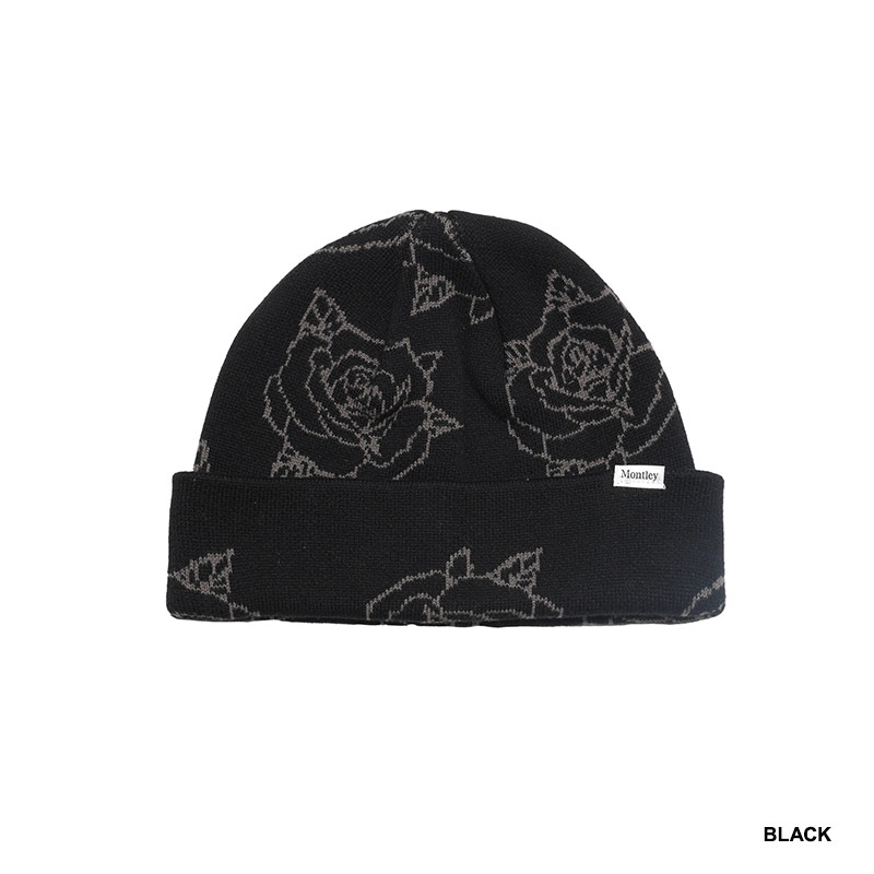 MONTLEY(モーレー)/ ROSE KNIT CAP -3.COLOR-