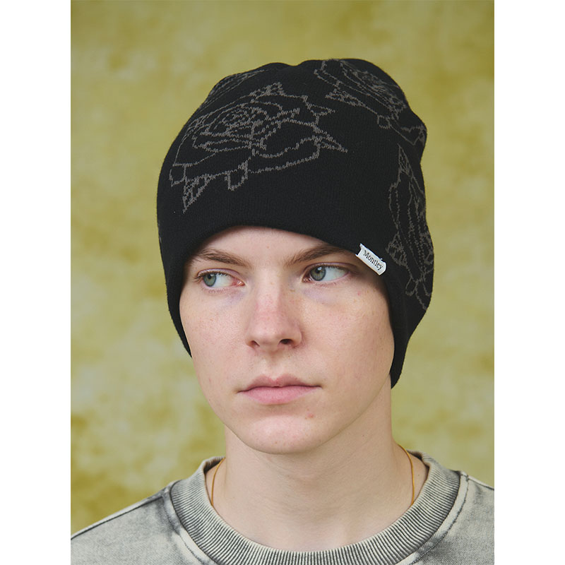 MONTLEY(モーレー)/ ROSE KNIT CAP -3.COLOR-