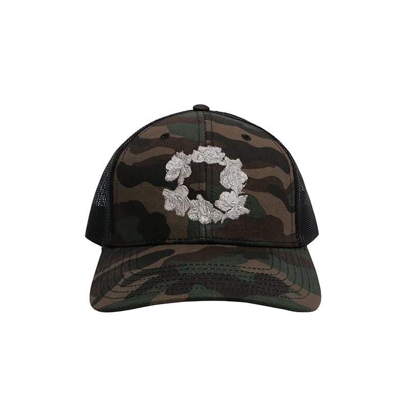 MONTLEY(モーレー)/ CIRCLE FLOWER MESH CAP -3COLOR-