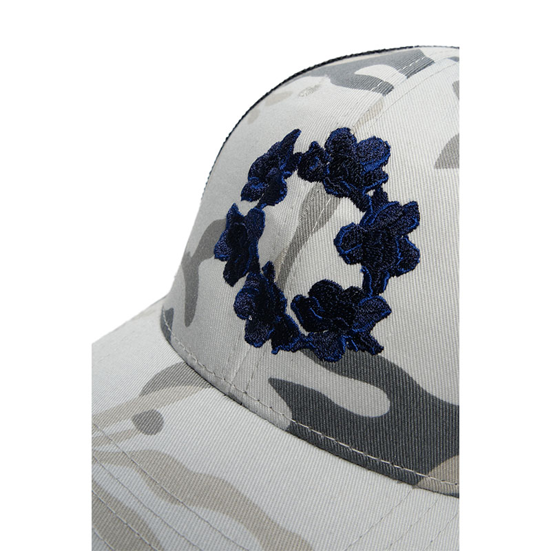 MONTLEY(モーレー)/ CIRCLE FLOWER MESH CAP -3COLOR-