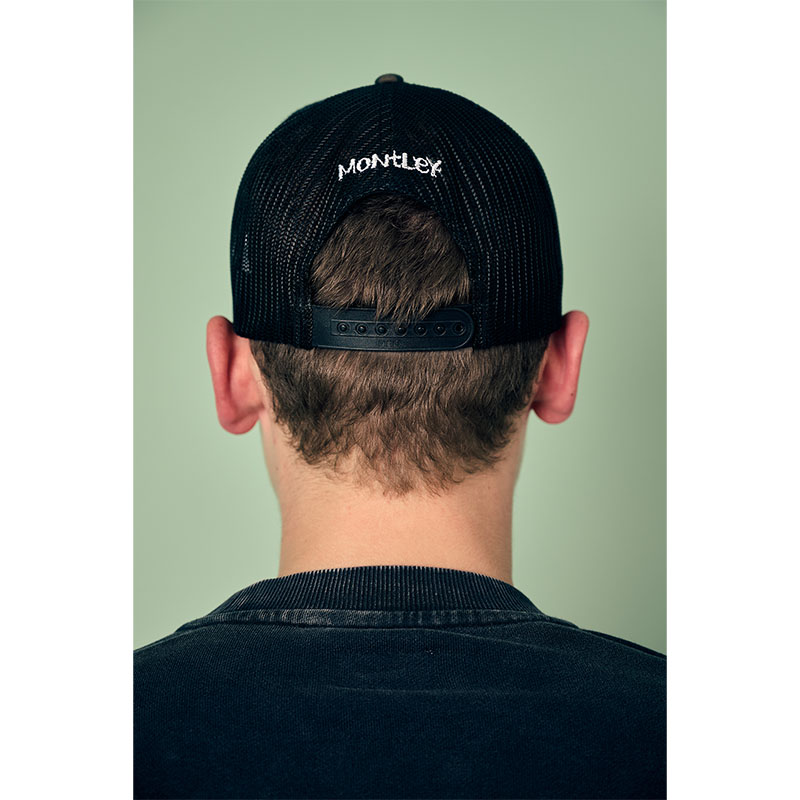 MONTLEY(モーレー)/ CIRCLE FLOWER MESH CAP -3COLOR-