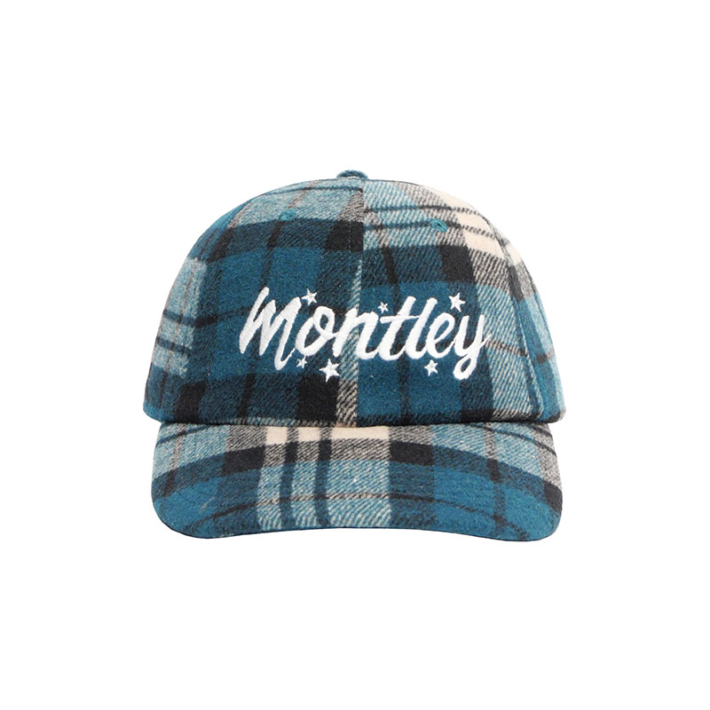 MONTLEY(モーレー)/ LOGO CHECK CAP -2.COLOR-