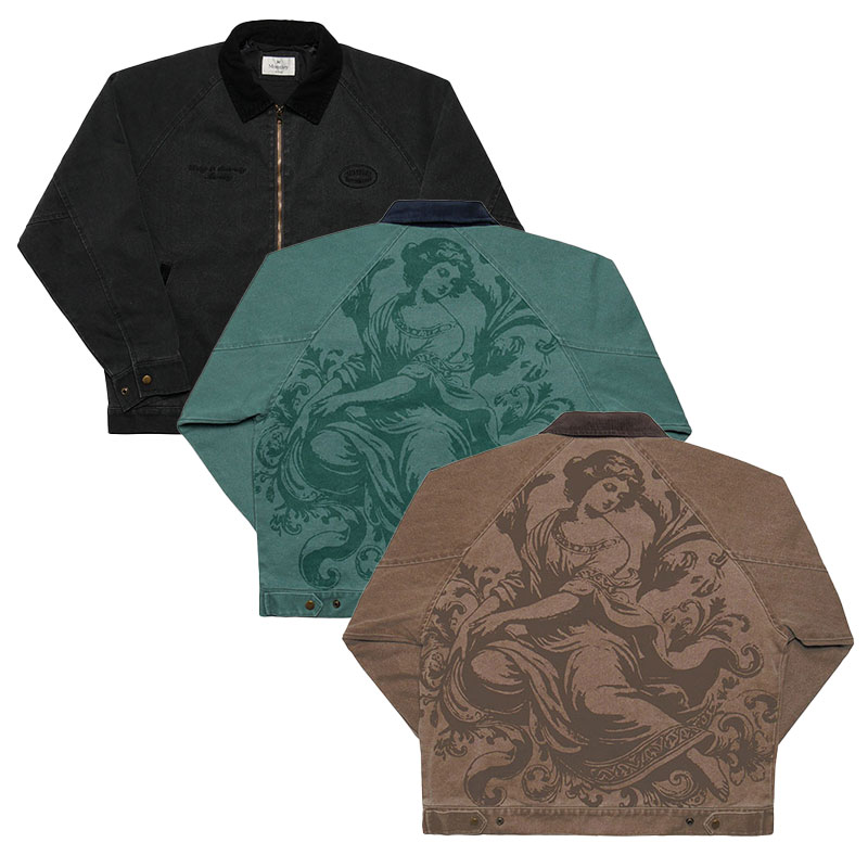 MONTLEY(モーレー)/ GODDESS WASH ZIP JACKET -3.COLOR-