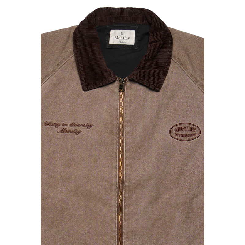 MONTLEY(モーレー)/ GODDESS WASH ZIP JACKET -3.COLOR-
