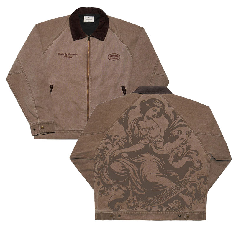 MONTLEY(モーレー)/ GODDESS WASH ZIP JACKET -3.COLOR-(BEIGE)