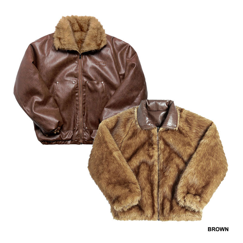 MONTLEY(モーレー)/ REVERSIBLE FUR JKT -2.COLOR-
