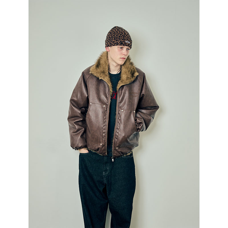 MONTLEY(モーレー)/ REVERSIBLE FUR JKT -2.COLOR-