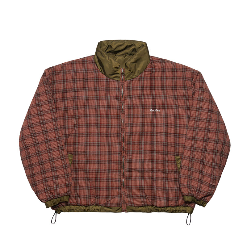MONTLEY(モーレー)/ REVERSIBLE CHECK PUFF JACKET -2.COLOR-