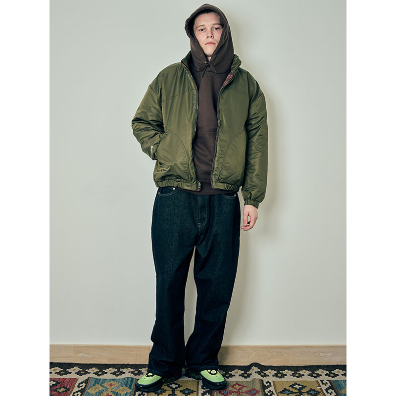 MONTLEY(モーレー)/ REVERSIBLE CHECK PUFF JACKET -2.COLOR-