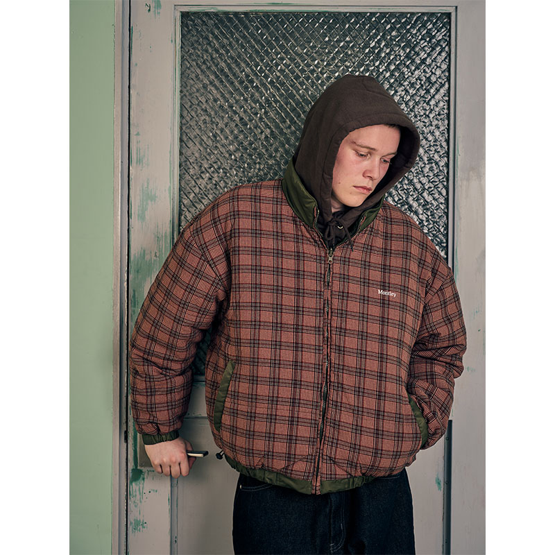 MONTLEY(モーレー)/ REVERSIBLE CHECK PUFF JACKET -2.COLOR-