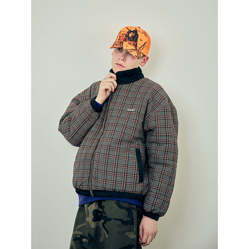 MONTLEY(モーレー)/ REVERSIBLE CHECK PUFF JACKET -2.COLOR-