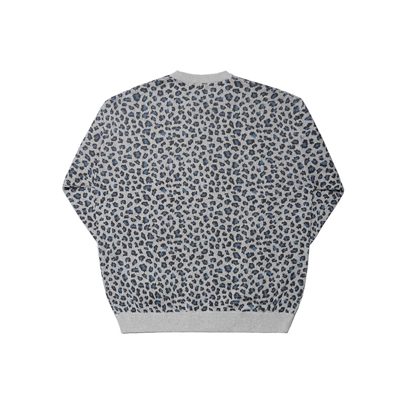 MONTLEY(モーレー)/ LEOPARD CREW KNIT -3COLOR-