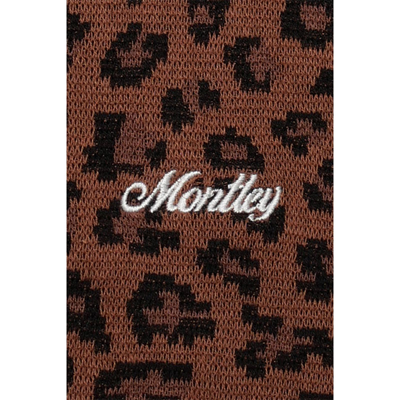 MONTLEY(モーレー)/ LEOPARD CREW KNIT -3COLOR-