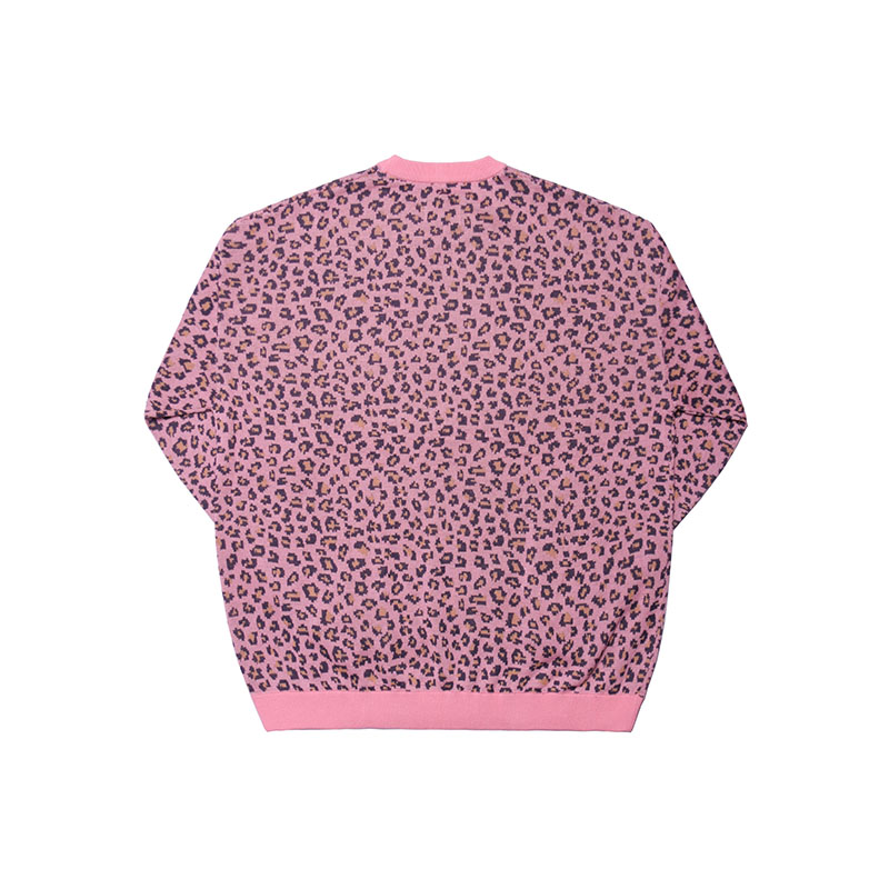 MONTLEY(モーレー)/ LEOPARD CREW KNIT -3COLOR-