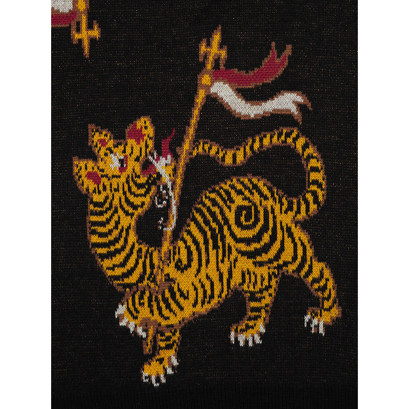 MONTLEY(モーレー)/ TIGER CREW KNIT -2.COLOR-