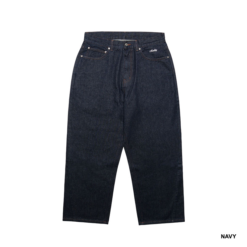 MONTLEY(モーレー)/ BAGGY DENIM PANTS -2COLOR-