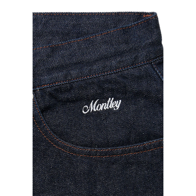 MONTLEY(モーレー)/ BAGGY DENIM PANTS -2COLOR-