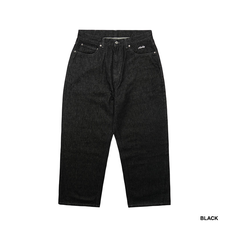 MONTLEY(モーレー)/ BAGGY DENIM PANTS -2COLOR-