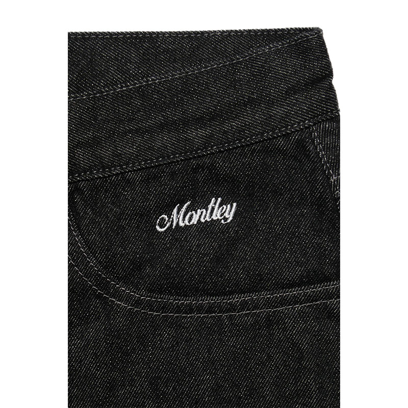 MONTLEY(モーレー)/ BAGGY DENIM PANTS -2COLOR-