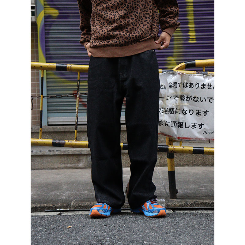 MONTLEY(モーレー)/ BAGGY DENIM PANTS -2COLOR-
